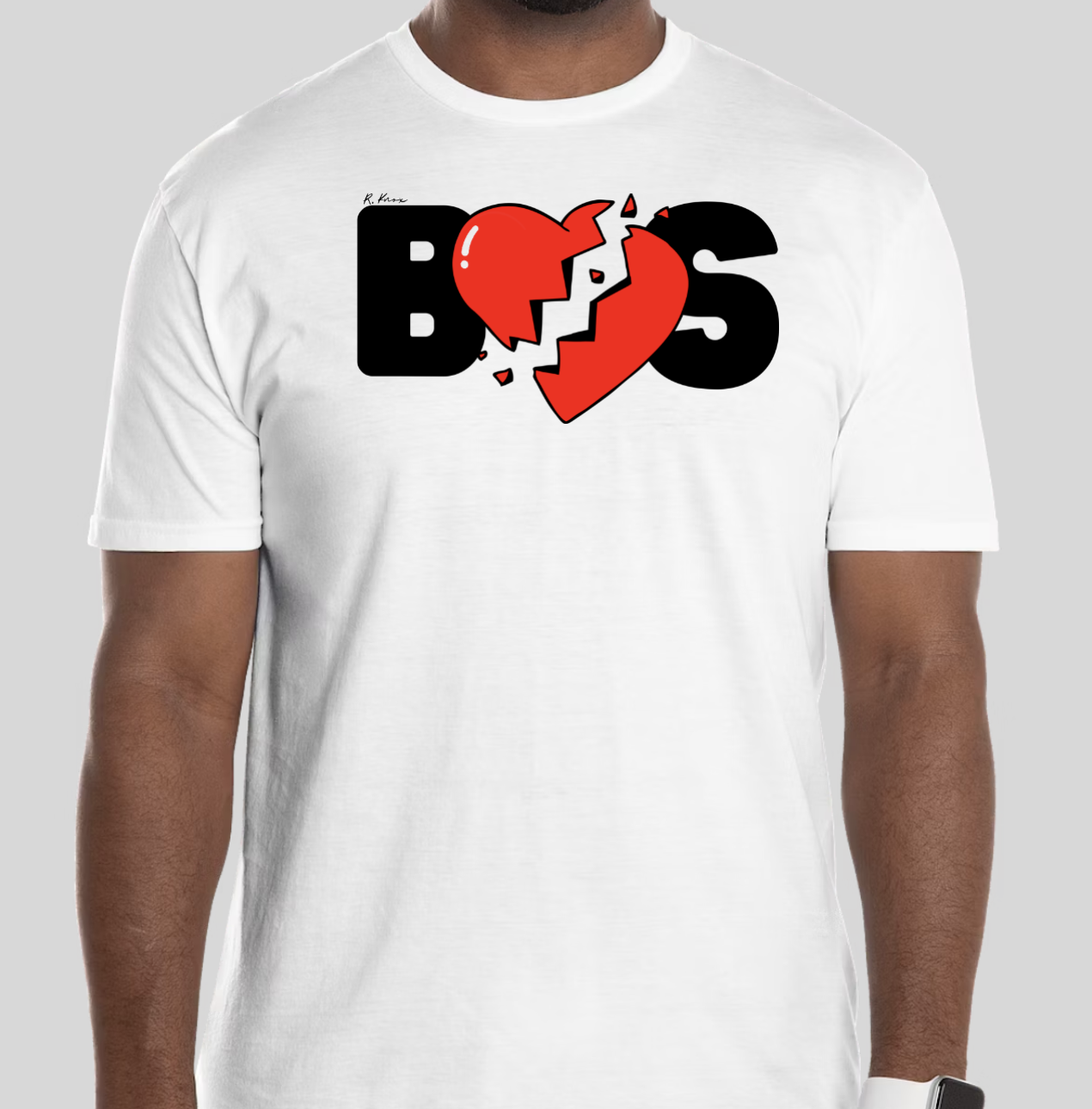 BHS Logo t-shirt with bold bubble lettering. Slim BHS lettering on the back.